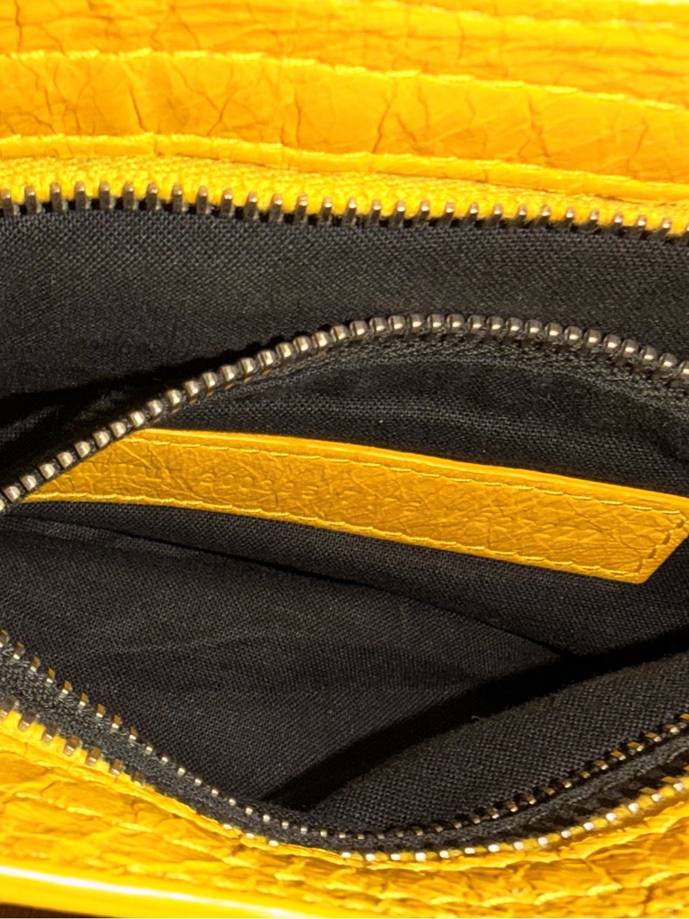 Balenciaga City Bag yellow mini Leather Crossbody - Picture 9 of 9